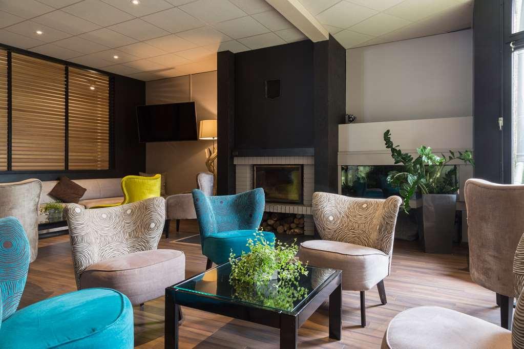 The Originals City, Hotel Les Caps, Saint-Brieuc Est Lamballe Restoran fotoğraf